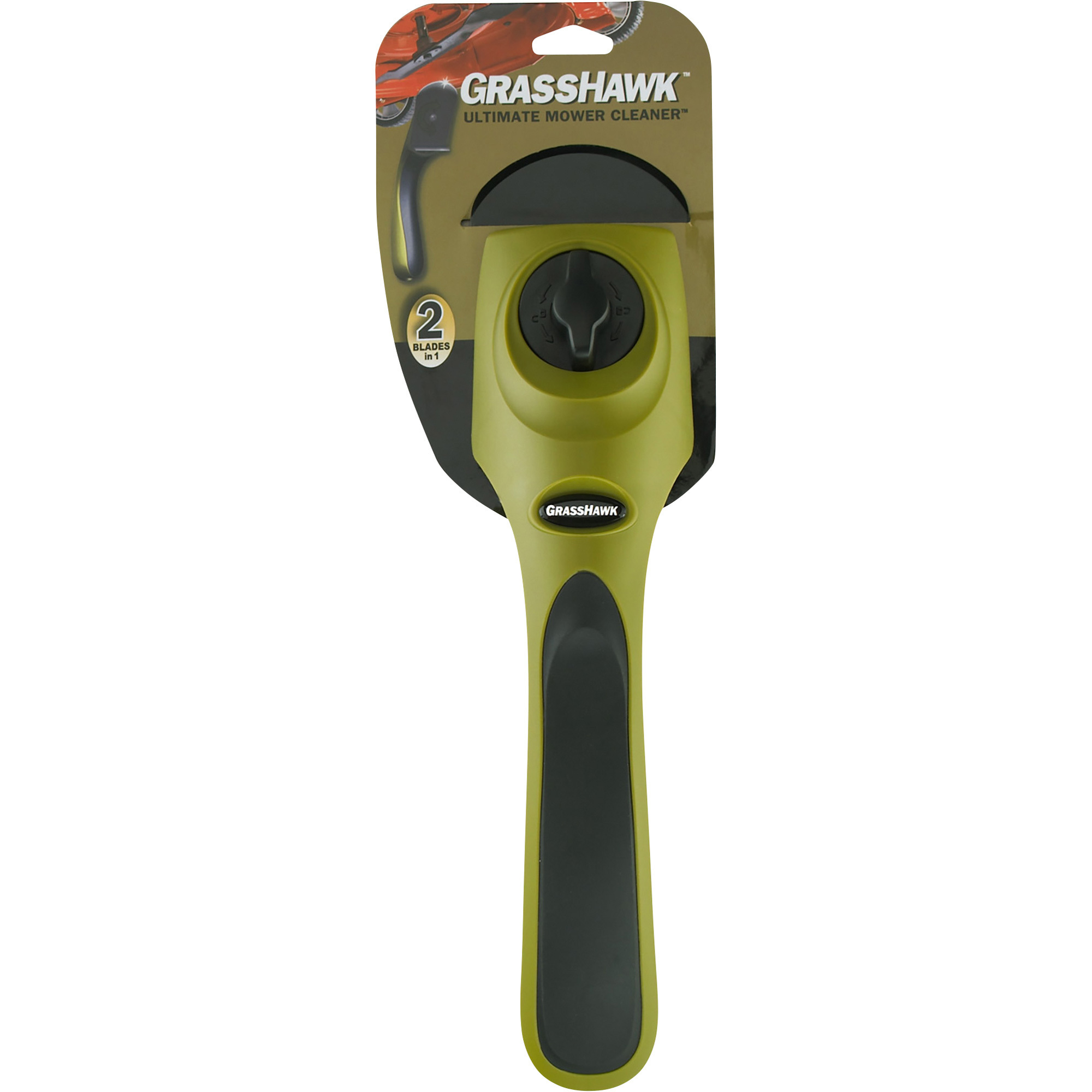 GrassHawk Ultimate Mower Cleaner, Flat or Curved Surfaces